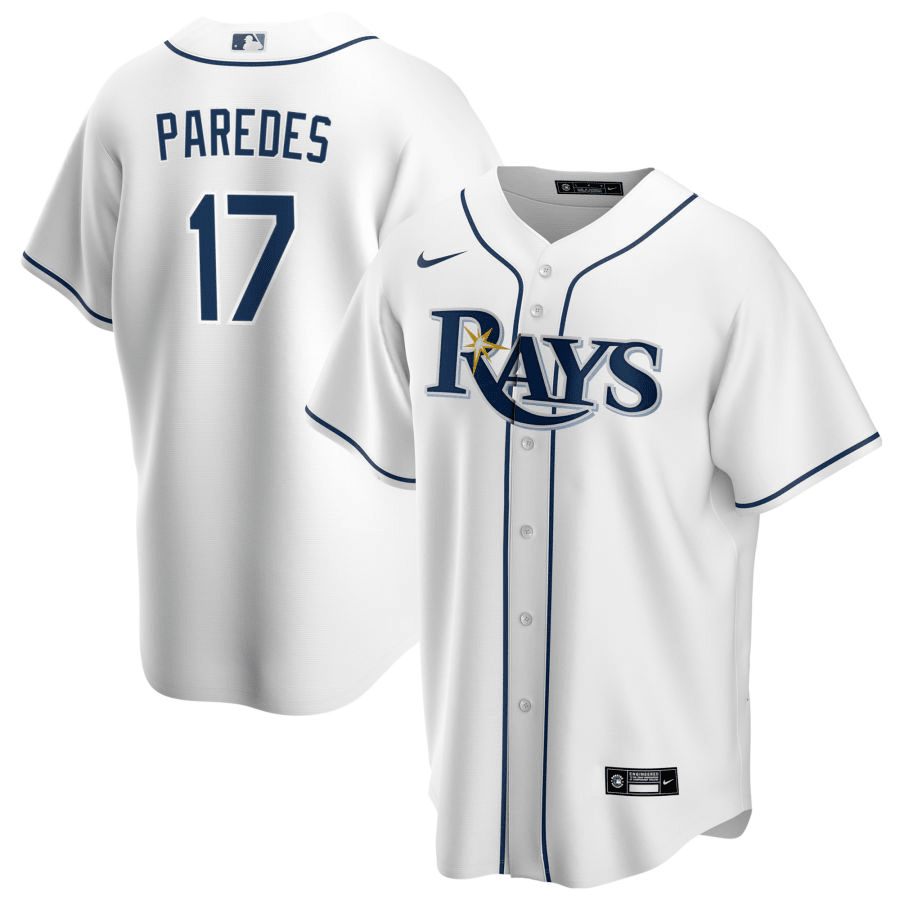 Isaac Paredes Tampa Bay Rays Alternate Blue Baseball Player Jersey —  Ecustomily