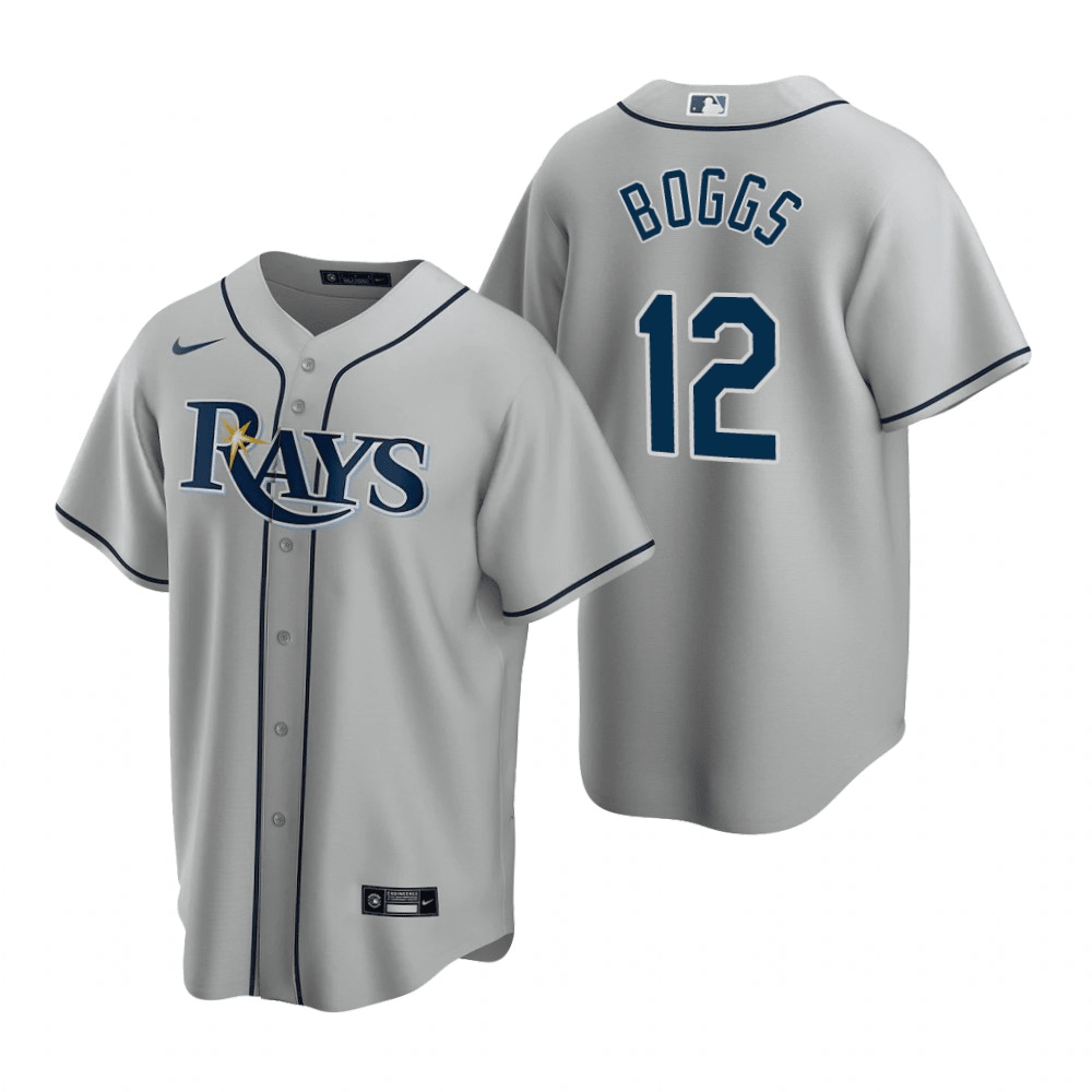 Wade Boggs Tampa Bay Rays 2020 Baseball Player Jersey — Ecustomily