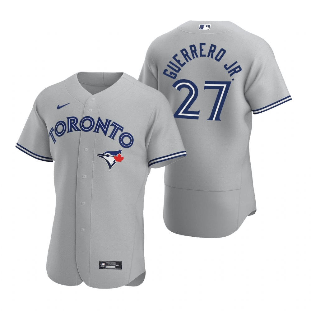 Vladimir Guerrero Jr. Toronto Blue Jays Road Authentic Player Jersey - Gray  Mlb - Dingeas