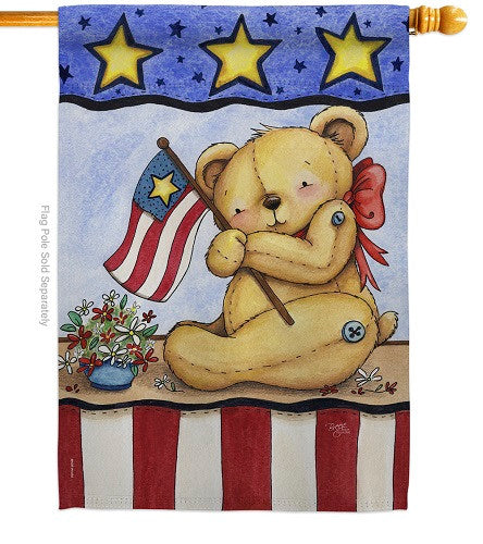 Pat Bear House Flag