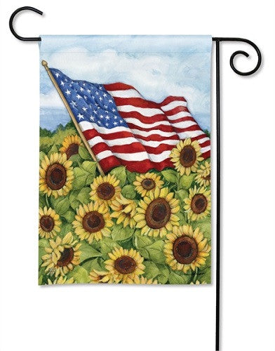 Sunflower Field Garden Flag