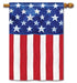 July 4th Independence Day House Flag