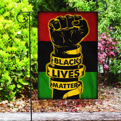 Custom Flag Black Lives Matter Flag - Garden Flag V2