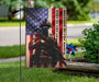 Standing American Soldier Home Of The Free U.S Flag For Decor Fourth Of July Military Honor