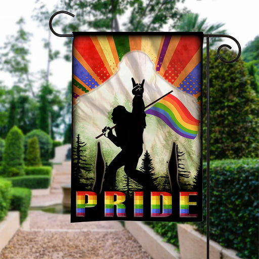 Custom Flag Bigfoot LGBT Pride Flag - Garden Flag V2
