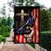 Custom Flag U.S. Army Christian Cross American Flag - Garden Flag V1