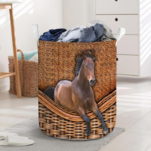 Love Horses Laundry Basket
