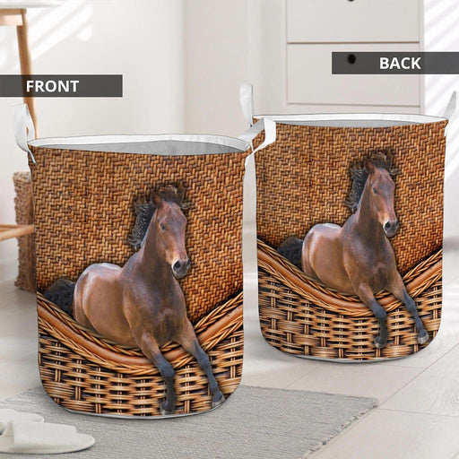 Love Horses Laundry Basket