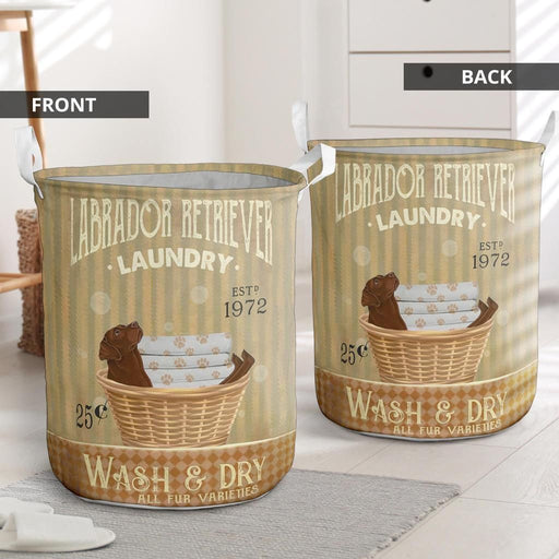 Labrador Retriever dog Laundry Company Laundry basket