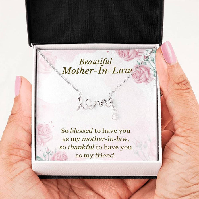 Beautiful Mother-In-Law Necklace