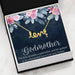 Godmother 2 Scripted Love Necklace Message Card Favo Jewelry