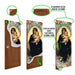 Mother Mary With Jesus Door Cover
