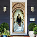 Mother Mary and Jesus Door Cover