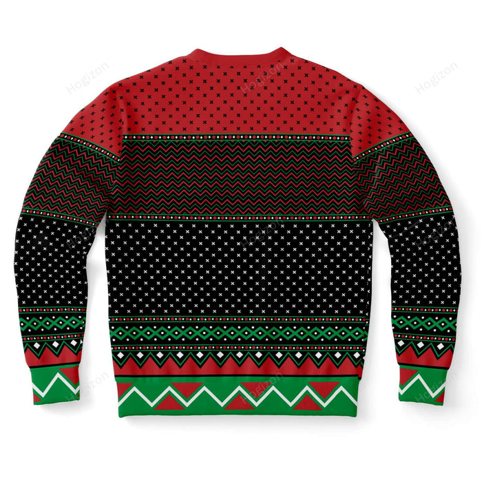 Ask Your Mom If I'm Real Santa 3D Printed Sweatshirt Christmas Gift Ideas