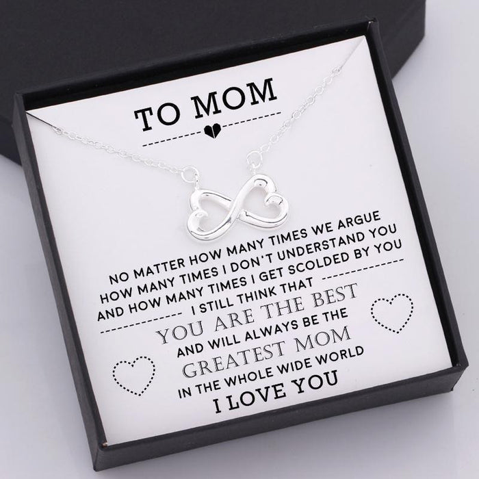 Family You Are The Best Greatest Moma Necklace