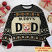 Pitbull Dog Mom Xmas Pattern Personalized Ugly Sweaters Sweatshirt Christmas Gift Ideas