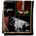 Football Lover Throw Fleece Blanket Saying Quote To My Son I Believe In You From Mom