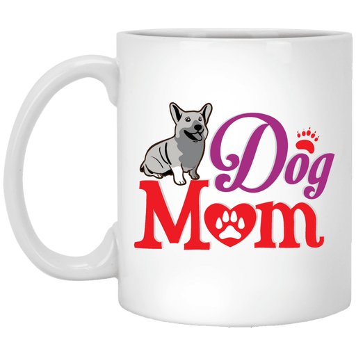 Perfect Gifts For Animal Lover, Dog Mom, 11oz Ceramic Coffee Mug, Affordable Novelty Christmas, Birthday