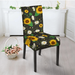 Sunflower And Chamomile Chair Cover