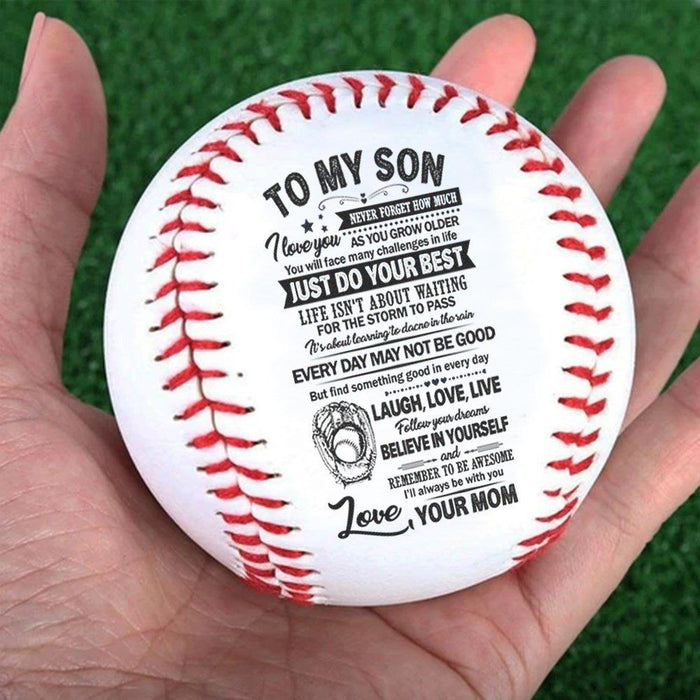 To My Son Baseball Ball BB88