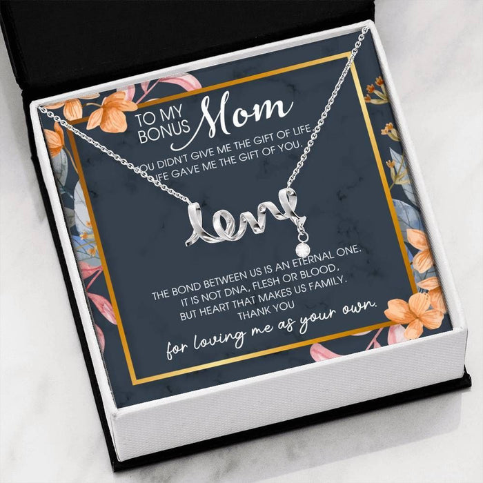 Heart Makes Us Family - Necklace