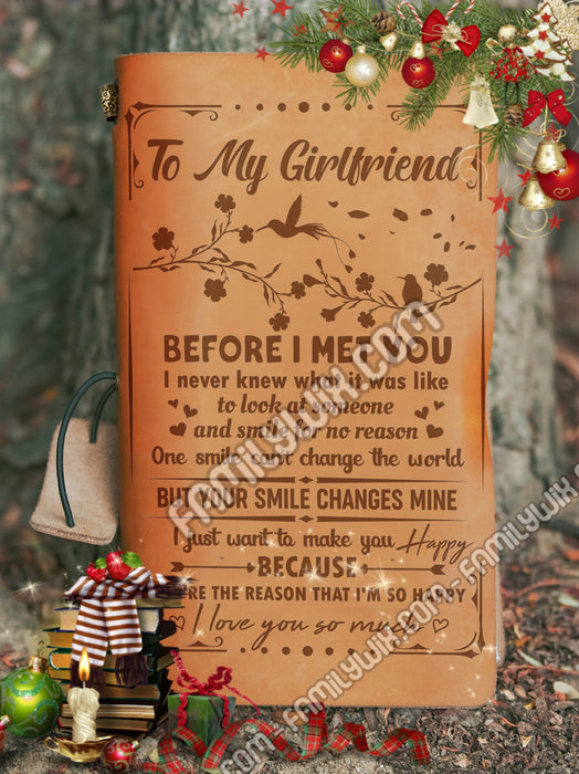 To My Love, Before I Met You - Leather Journal DTT1280