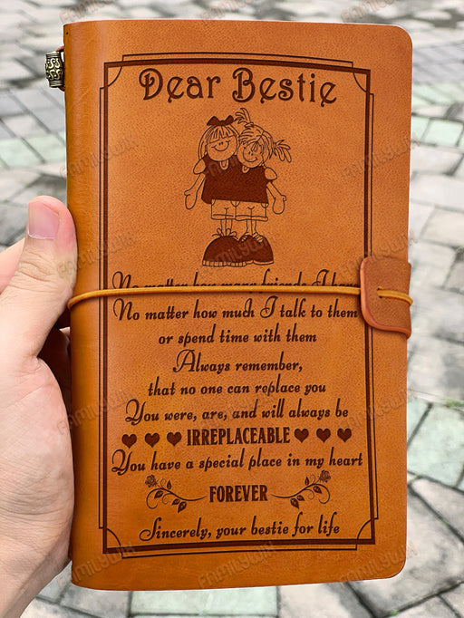 My Dear Bestie - Leather Journal SHF126