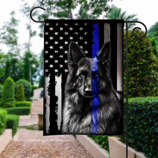 Custom Flag Police Dog. K9 Flag - Garden Flag V1