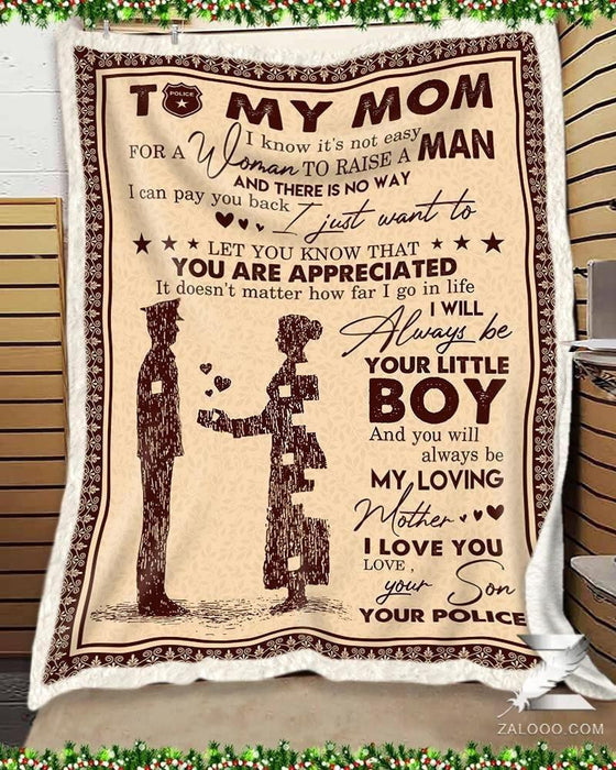 Zalooo - Blanket - Police - To my mom - You are appreciated