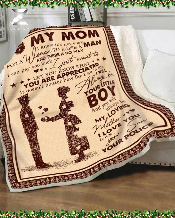 Zalooo - Blanket - Police - To my mom - You are appreciated