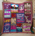My Mom Is A Nurse Quilt Blanket Home Decoration