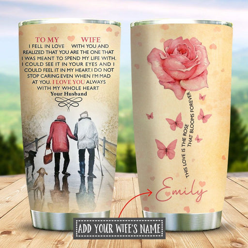 Personalized To My Wife XL1806494CL Tumbler