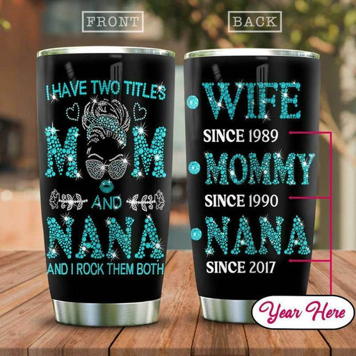 Personalized To My Mother Jewelry Style YW0806295CL Tumbler