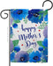 Royal Floral Mother's Day Garden Flag - Family Mom Mama Grandma Love Flowers Parent Sibling Relatives Grandparent - House Decoration Banner Small Yard Gift Double-Sided Made In USA 13 X 18.5