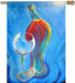 Wine Glass Painting Flag Gift For Beverage Lovers
