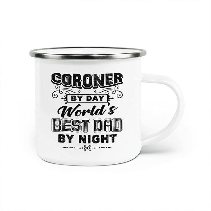 World's Best Dad By Night Campfire Mug Gift For Dad Gift For Father Father's Day Gift Ideas