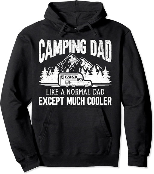 Camping Rv Trailer Dad Pullover Hoodie Sweatshirt