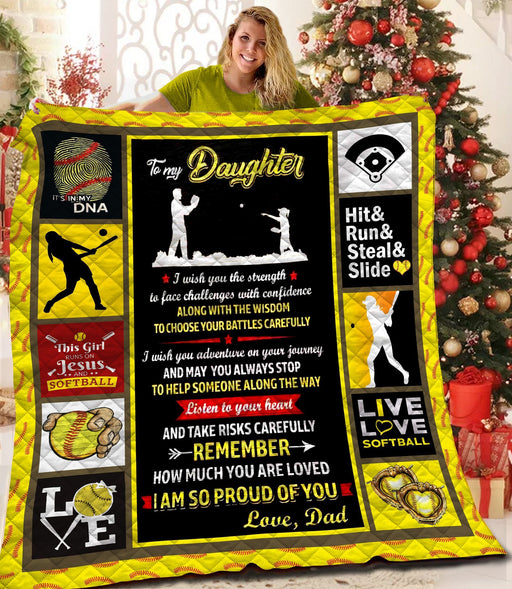 Baseball - Baseball Girl - Blanket