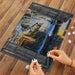 Fishing Dad Real Cool Wood Jigsaw Puzzle