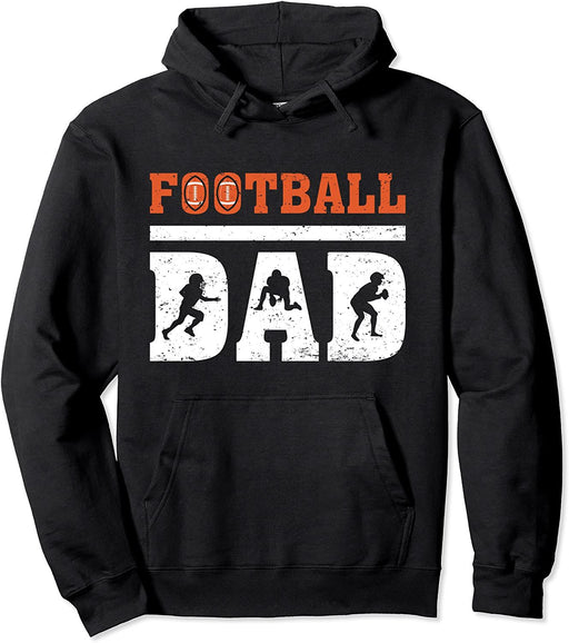 Football Dad Funny Football Father's Day Pullover Hoodie