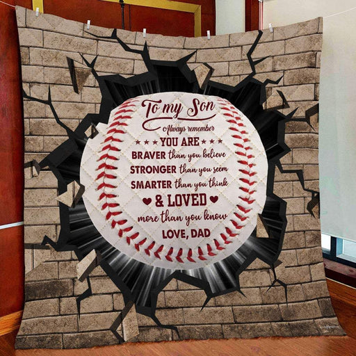 Baseball - To My Son You Are Stronger Than You Seem - Blanket