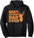 Whitetail Buck Funny Deer Hunting Season Mens Best Dad Ever Pullover Hoodie Sweatshirt