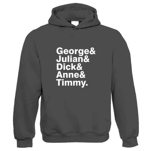 The Famous Five, Hoodie - World Book Day Gift Him Her Dad Mum