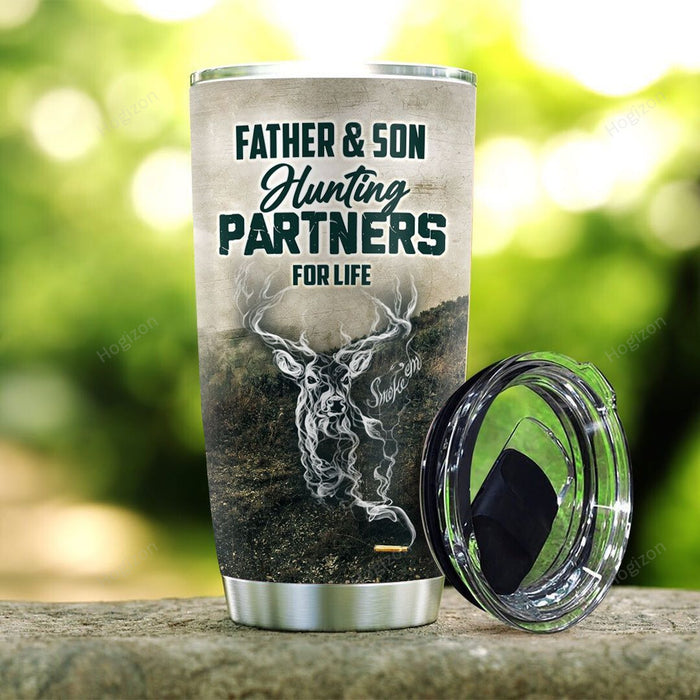 For My Dad Hunting I Learned From You Stainless Steel Tumbler