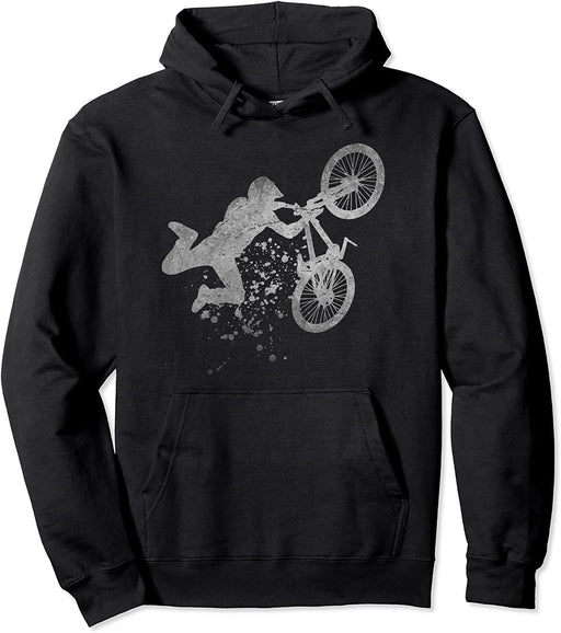 Bike Rider Retro Love Racing Men Boys Kids Dad Pullover Hoodie Sweatshirt