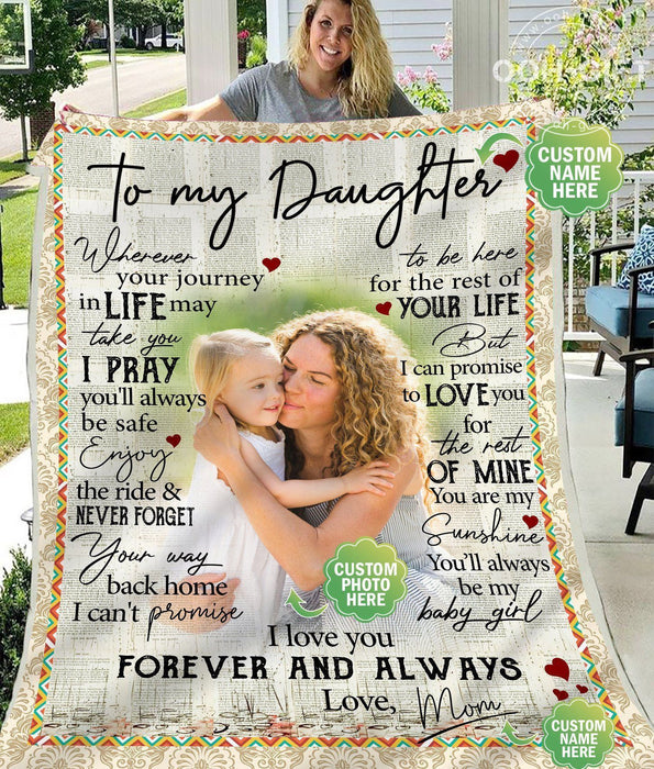 Personalized Blanket - To My Daughter/Son/Dad/Mom