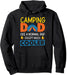 Camping Dad Like A Normal Dad Except Much Cooler Family Tent Pullover Hoodie Sweatshirt