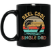 Vintage Reel Cool Single Dad Fish Fishing Father's Day Gift Mug