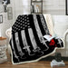 Customm Blanket Longshoreman Blanket - Perfect Gift For Dad Mom - Fleece Blanket