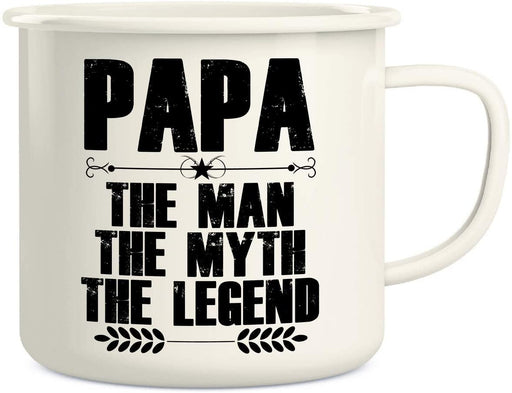 Papa The Man The Myth Campfire Mug Gift For Dad Gift For Father Father's Day Gift Ideas